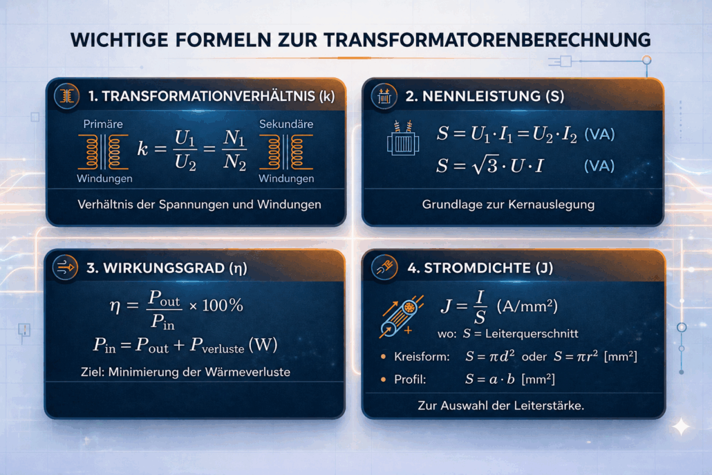 Alle wichtigen Formeln beisammen!